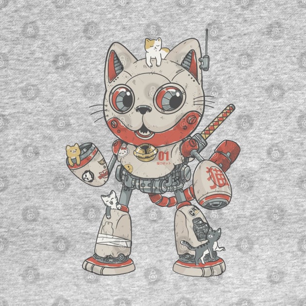 Mecha neko by ppmid